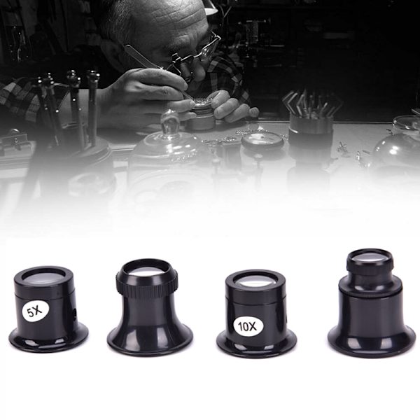 Användbart nytt förstoringsglasögonglasögon Set för Watchm 4pcs/set