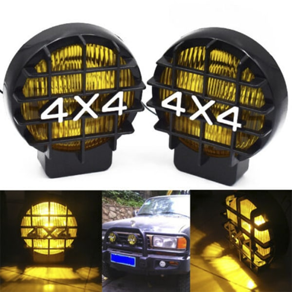 5.5\" 4X4 Rund Off Road Körning Halogen Dimma Led Arbetslampa Yellow