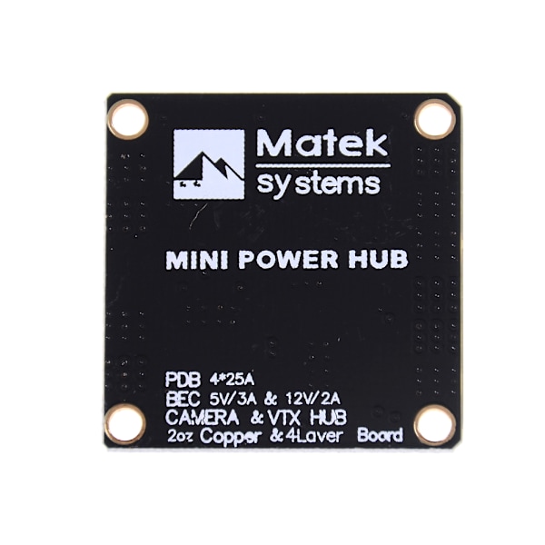 Quadcopter Power Hub Power Distribution Board PDB med BEC 5V &amp; One Size