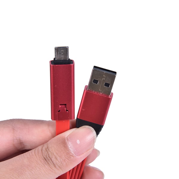 4A snabbladdarkabel Reparerbar USB -dataladdarsladd 1,5m Re Red for Android