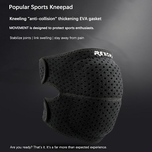 Honeycomb Andningsbar förtjockad svampdyna för utomhussporter black L
