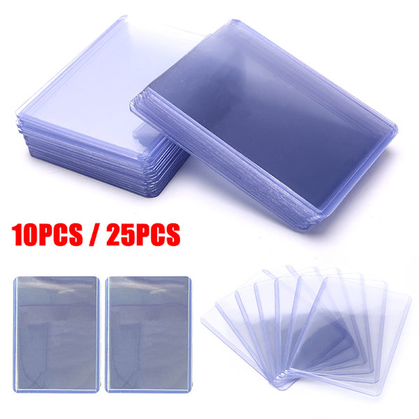 10/25PCS 35PT topplastare 3X4&quot; brädspelskort yttre skydd 25PCS