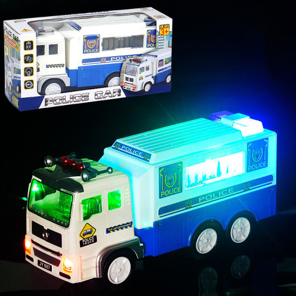 Elektrisk brandbil barnleksak med ljus och ljud C