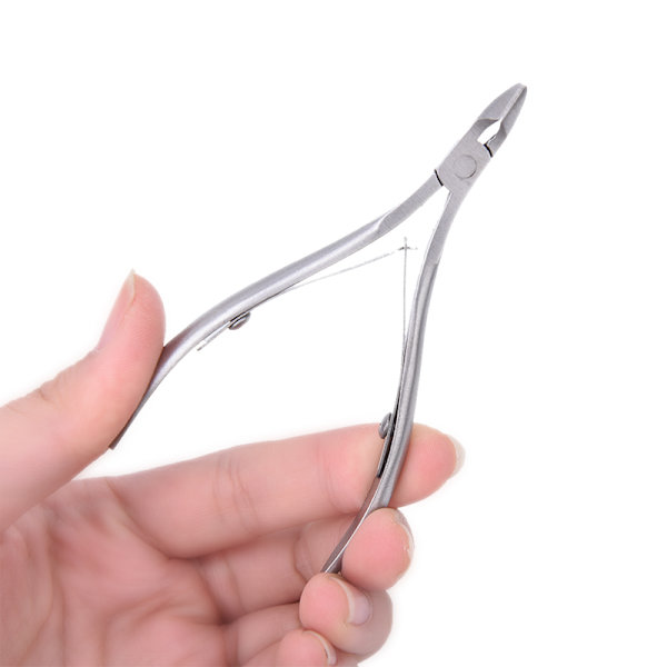 3st Rostfritt stål Nagelklippare Nipper icle Pusher Nagelklippare