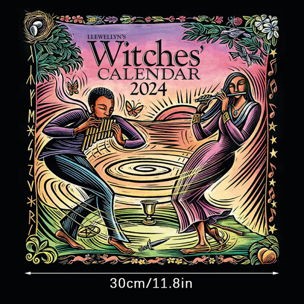 Llewellyns 2024 Witches' Calendar Calendar Väggkalender