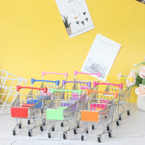 1 st Mini Shopping Cart Supermarket Handcart Shopping Cart Sto Green