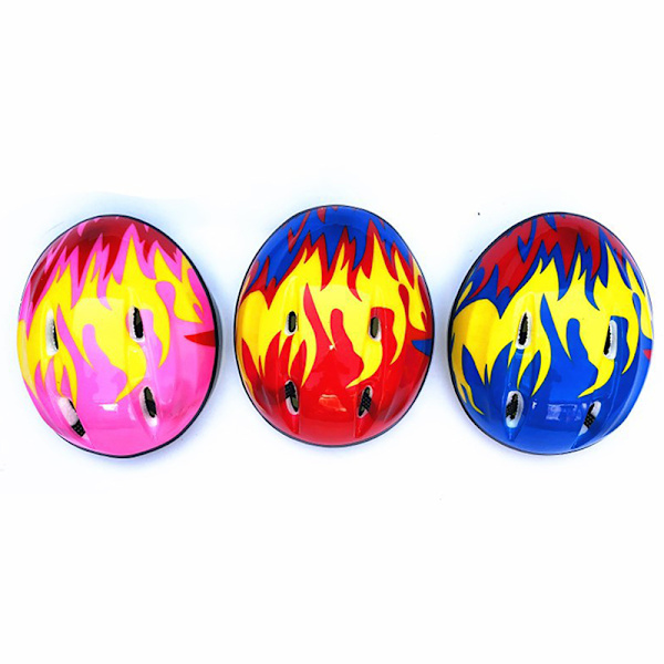Kid's Sports Cykelhjälm Riding Slide Car Cap Skyddsutrustning C