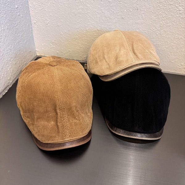 Retro Åttkantiga Hattar För Kvinnor & Män Vinter Varm Newsboy Basker Ca Coffee