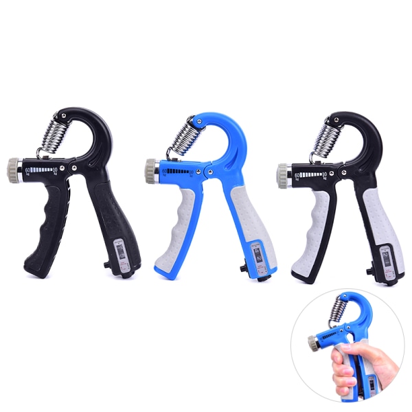 Handgrepp Trainer Gripper Strengthener Justerbar Gym Wrist Str Blue