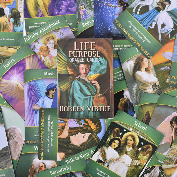 Tarotkort Borddäck Brädspel Oracle-kort för Life Purpose