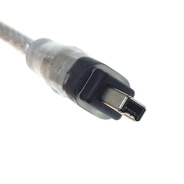 USB hane till Firewire IEEE 1394 4-stift hane ILink-adaptersladd Fi