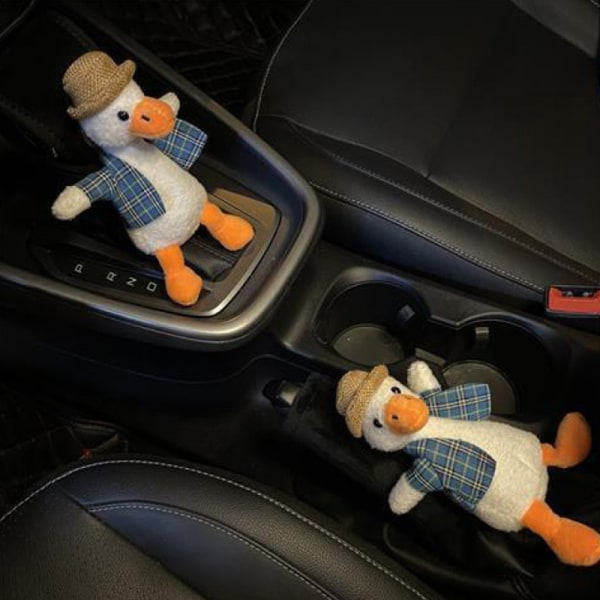 1/2PCS Bilhandbromshylsa Växelspaksknopp Cover A7 duck 1set