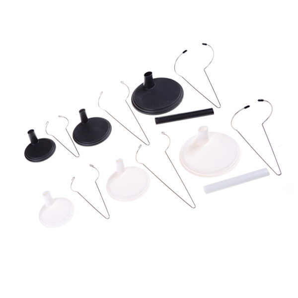 Justerbar dock- / björnstativskärm för dockor 15-45c White For 45cm dolls