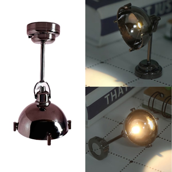 Dockhus Mini Taklampa LED Lampa Ljuskrona Golvlampa present