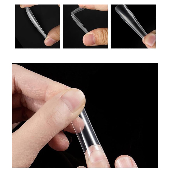 240st/box Nails Clear Super Long False Nail type-N9