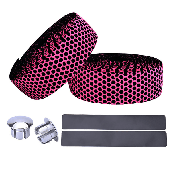 Mountainous Bike Anti-Slip Färg Handtag Tillbehör Utrustning pink
