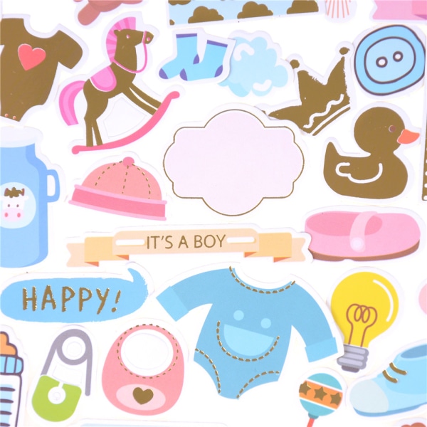 73st Creative Baby Die s Stickers For Scrapbooking Happy Plann