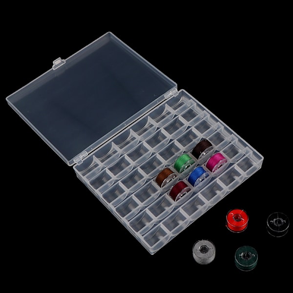 36 Spolar Tomma spolar Syhine Case Organizer Stora