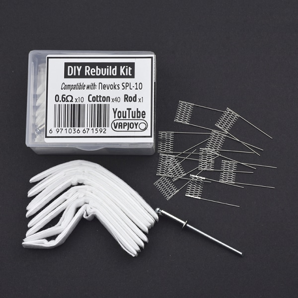 DIY Rebuild Kit nevoks Mesh Coil Resistance Wire Replacement To