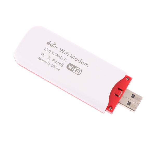 4G Router LTE Trådlös USB Dongle WiFi Router Modem Sim-kort