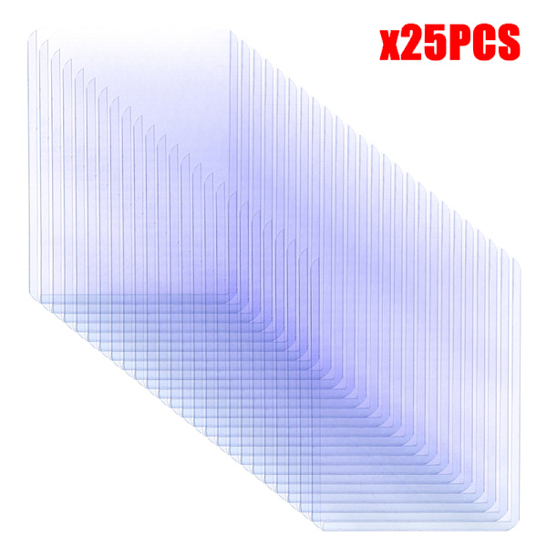 10/25PCS 35PT topplastare 3X4&quot; brädspelskort yttre skydd 25PCS
