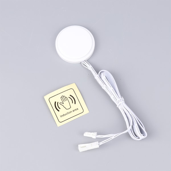 Sweep Dimmer Sensor Penetrating Switch 12V-24V White