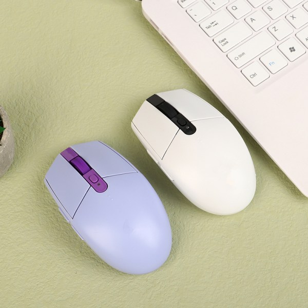 1st för G304 trådlös mus Gaming bärbar dator mus trådlös mus Purple