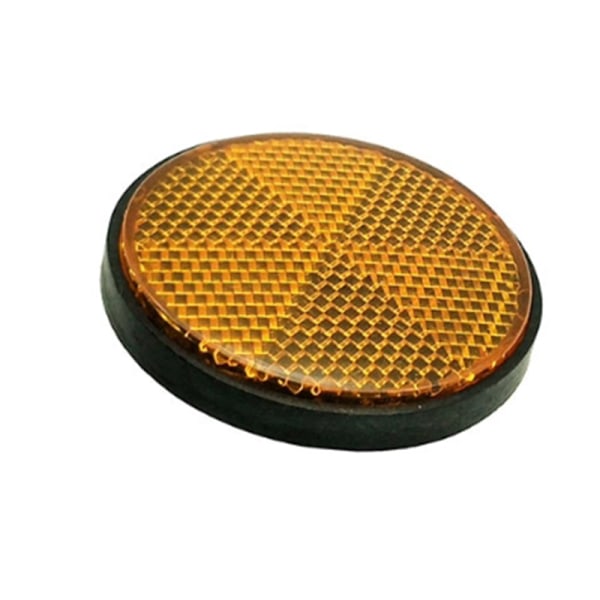 Motorcykel Elcykel Circular Reflector Reflector Orange Screw circular 56mm orange