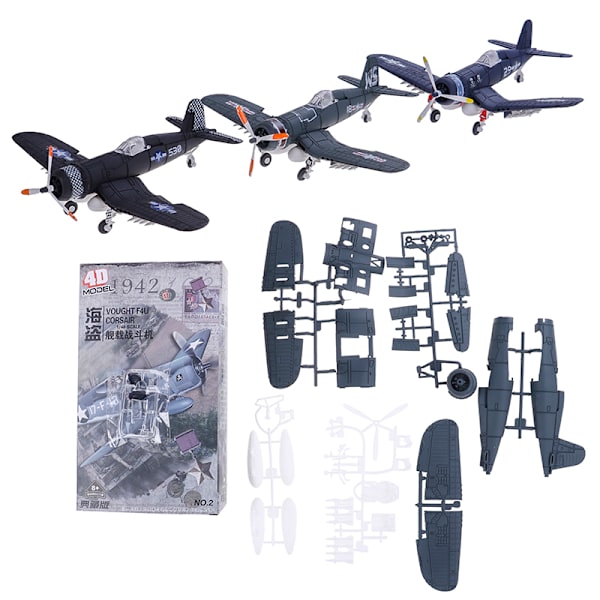 1/48 skala montera fighter modell leksaker