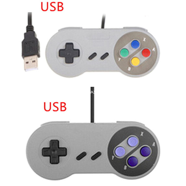USB Retro Super Controller för SF SNES PC-speltillbehör A