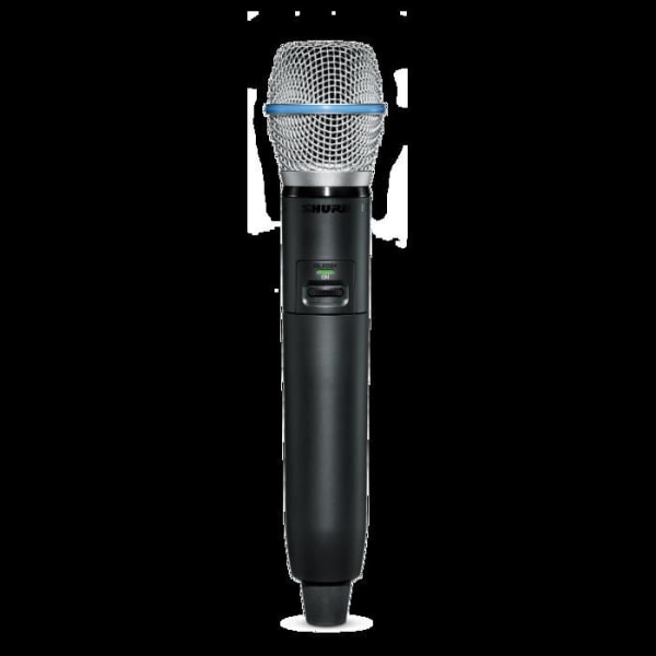 Shure GLXD2+-B87A-Z4 - Glxd2+ mikrofon handhållen sändare beta87a