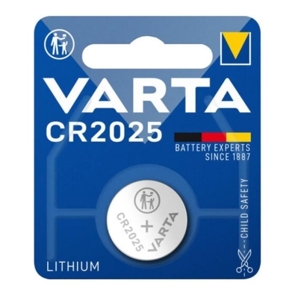 3V litiumknappsbatteri CR2025 - VARTA - 6025101401