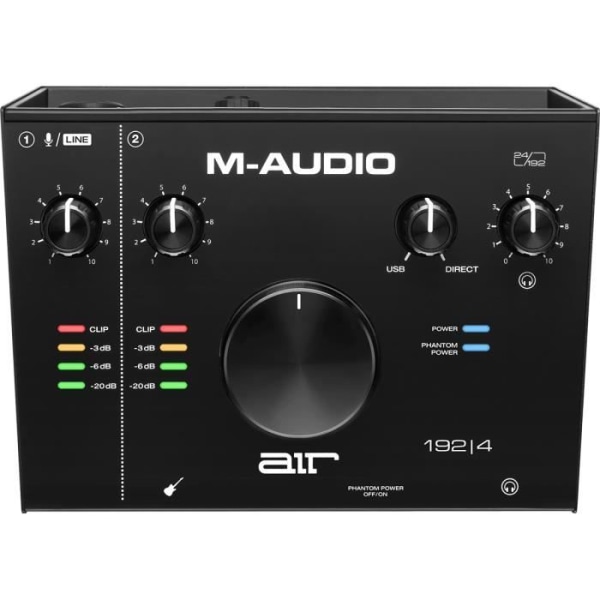 M-Audio - AIR192X4SPRO Pack gränssnitt + mikrofon + hörlurar
