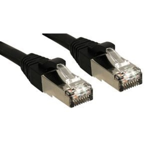 LINDY Patch kabel kat.6 S/FTP PIMF Premium - koppar - LSOH - 500MHz - 1m - svart