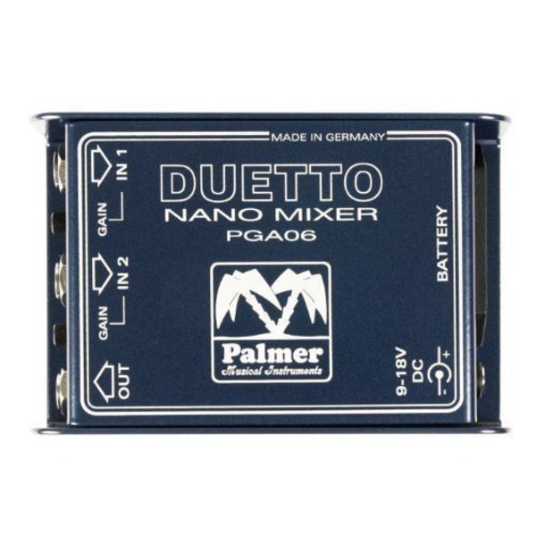Palmer Nano Duetto Mixer för gitarr och signatur...