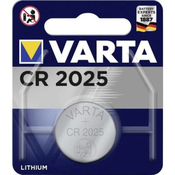 3V litiumknappsbatteri CR2025 - VARTA - 6025101401