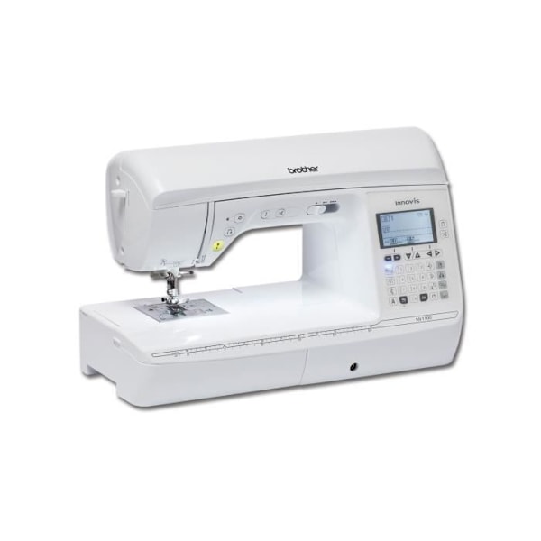 Elektrisk symaskin BROTHER NV1100 - 5 års garanti - Vit