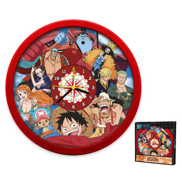 One Piece Crowd väggklocka 25 cm