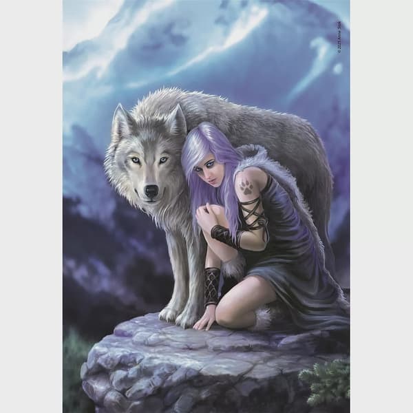Fantasy Protector Anne Stokes 1000-bitars kompakt pussel Clementoni