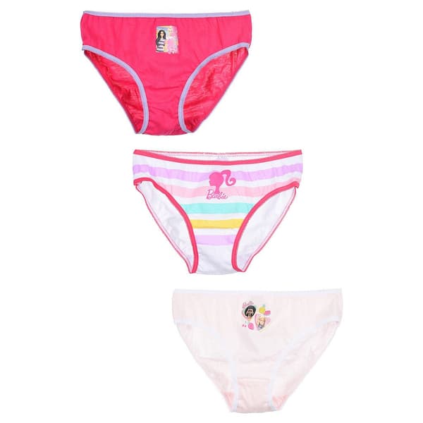 Barbie barnunderkläder, trosor 3-pack 6/8