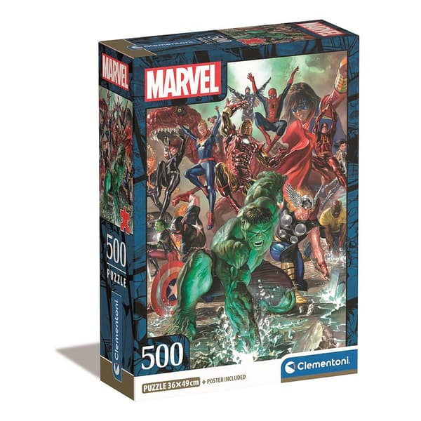 Marvel Avengers Pussel 500 Bitar – Clementoni