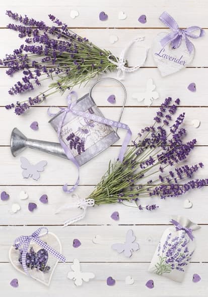 Colour Rustic Lavender A4-dokumentmapp med resår