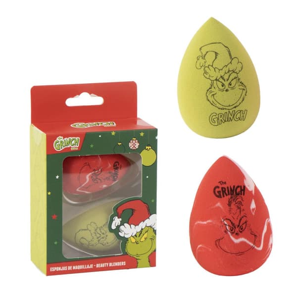 The Grinch Mischief sminksvampset 2 st