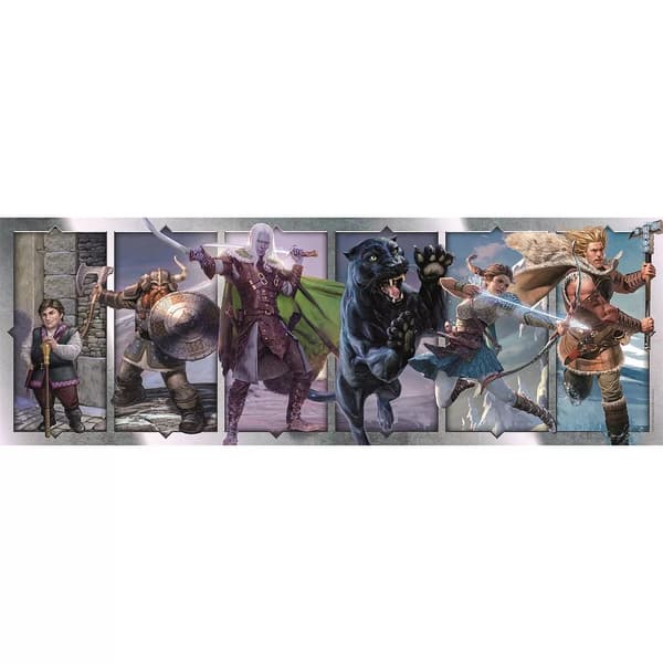Dungeons & Dragons 1000-bitars panoramapussel Compact Clementoni
