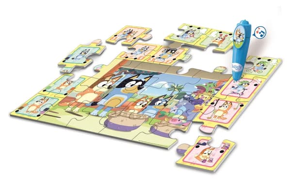 Bluey Playtime interaktivt pussel 24 bitar Clementoni