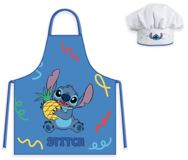 Disney Lilo och Stitch Förkläde & Kockmössa Barn 2-delat Set