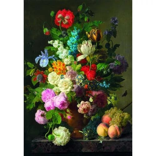 Art Van Dael Blomvas Pussel 1000 bitar Compact Clementoni