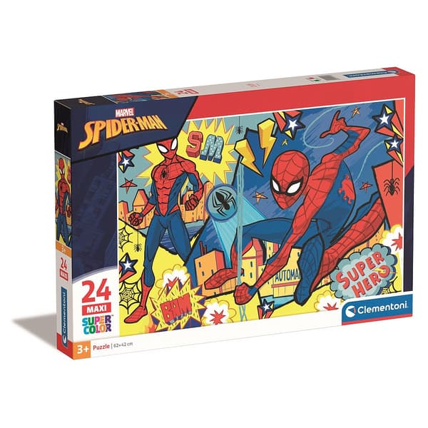 Spindelmannen BAM 24-bitars maxi pussel Clementoni