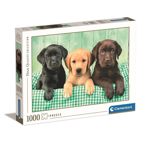 Hundar Labrador 1000 bitars pussel Clementoni