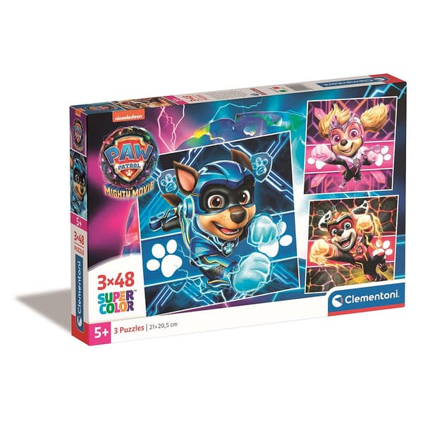 Paw Patrol Mighty 3x48 bitars pussel Clementoni
